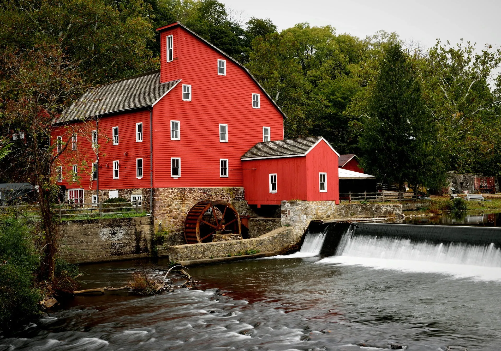 House near river